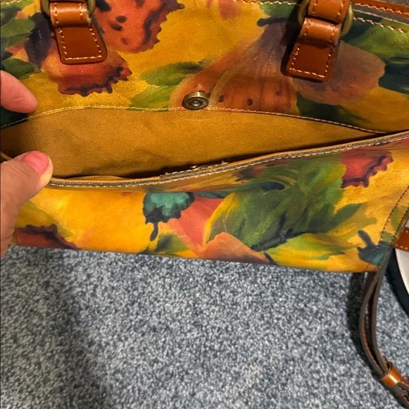 Patricia Nash Watercolor Butterfly Ava Satchel - Picture 10 of 15